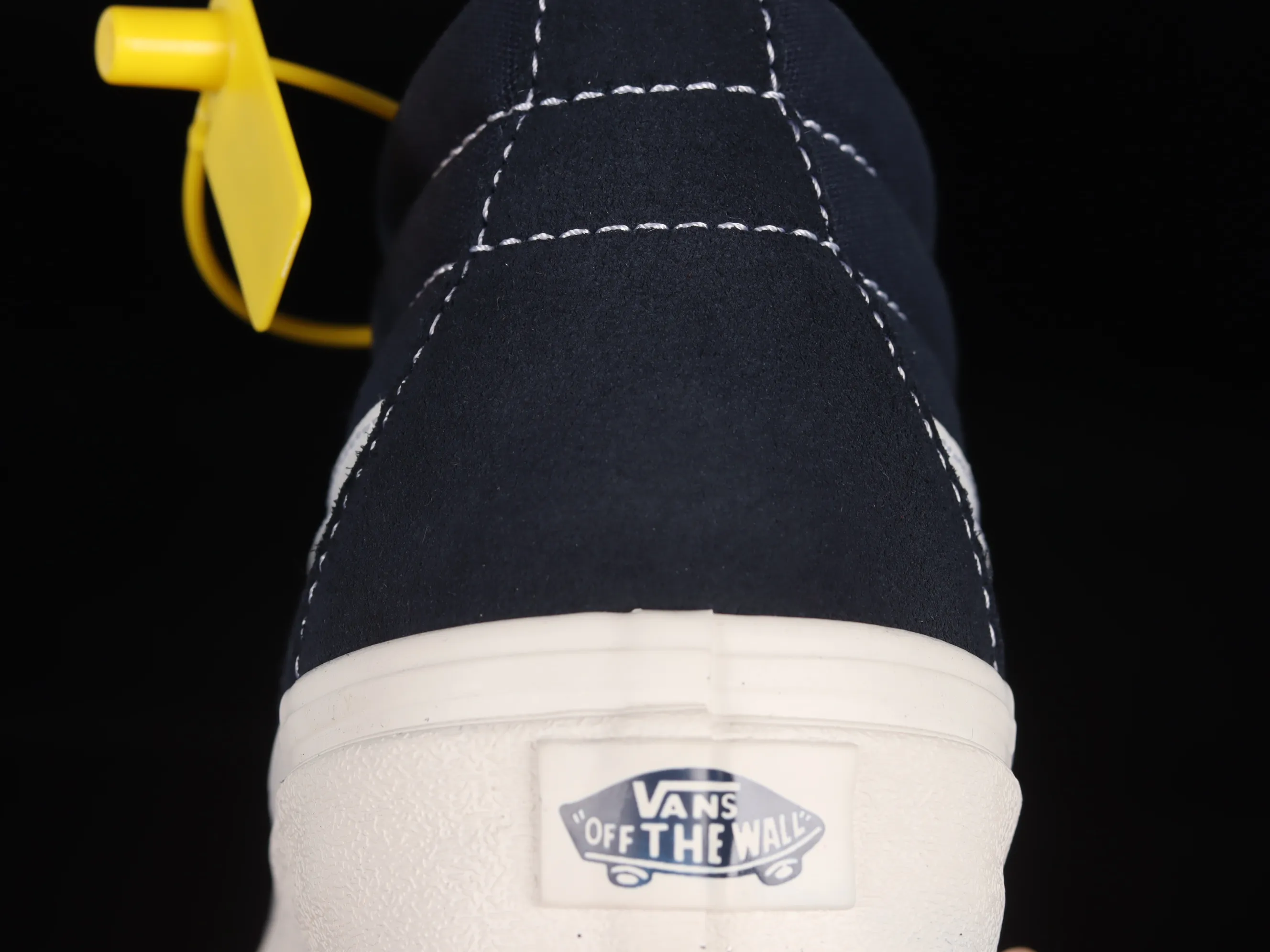All categories Vans Vans series Vans Mid Vans China Vans Sk8-Mid Reissue Navy mid-top casual vulcanized canvas sneakers VN0A32QZ9G6